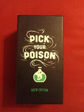 Pick Your Poison NSFW Edition Card Party Game